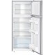 Liebherr Ψυγείο Δίπορτο 196lt Υ124xΠ55xΒ63εκ. Inox CTele 2131